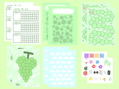 나의 하루 기록 노트 - 하루 체크 트래커 / 굿노트 속지