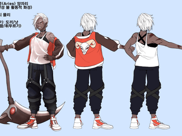 캐릭터 디자인 ①