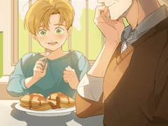 팬케이크 세 겹