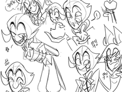 아버님과 알래스터🐍🦌