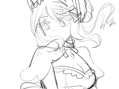 안보고 그린 딸기, 녹차