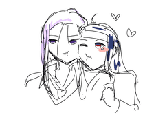 신데스 아카데미 낙서들