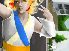 해의 하급 정령(햇빛 정령(열))