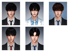 가비지타임 증명사진 도안