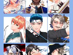 트친 최애캐 그리기