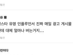 #2 인플루언서는 과연 얼마를 벌까