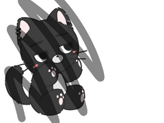 냥도윤 키링 도안