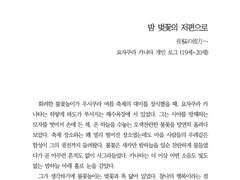 밤 벚꽃의 저편으로