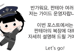 판테아 복장, 궁금해요.