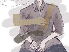 상부인과 검진(낙서)