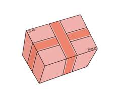 선물이 도착하였습니다.