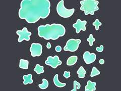 [굿노트 스티커] 취향 이모저모