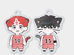 강백호, 서태웅 키링 도안