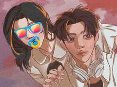 사장님이 미쳤어요 그림 커미션