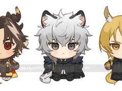 [명일방주]총웨, 실버애쉬, 무에나 누이st 코롯토 도안 배포