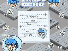 예준 생일 나눔 비공굿(떡메/스티커/부적키링/포카홀더)