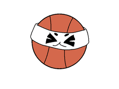 가비지타임 농구공 도안 무료배포