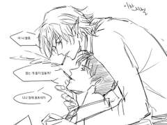 이한지젤&앙라지젤 낙서&만화들