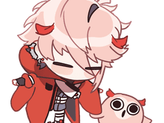 부엉이 키링 도안.....