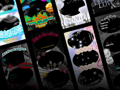 무드네컷 라운드 프레임 디자인 커미션