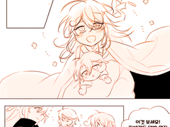 7대 주작 황룡 아가들 그리려 햇으나