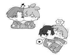 희상 준상 아크릴 키링 도안 유료배포