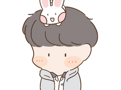 토끼시은 아크릴 키링 도안 나눔