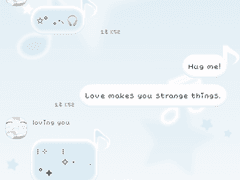 sky musical note˚₊·—̳͟͞͞♪ 카톡 테마 [ios]