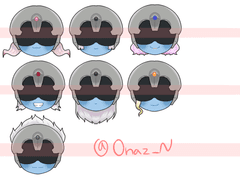 바이클론즈 시삽즈 키링 도안 공유