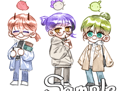 스케치 SD 커미션 OPEN (슬롯 - ○○○○ )