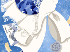 명탐정 코난, 괴도 키드 1412 / 괴도 키드 & 나카모리 아오코 책갈피