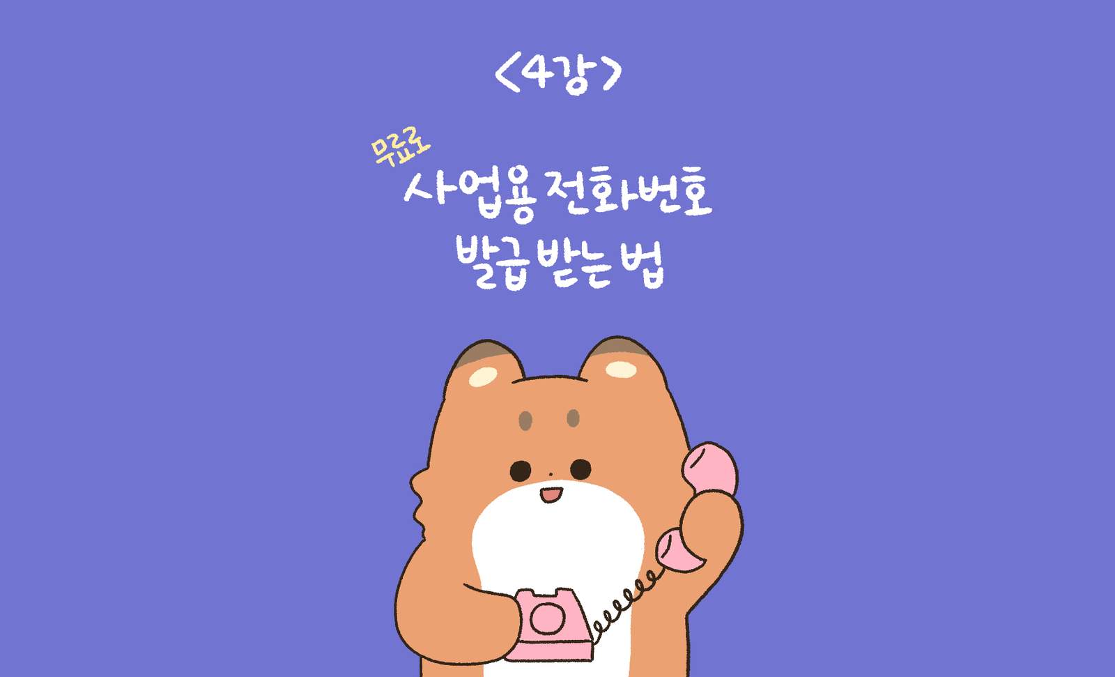 04. (무료로) 사업용 전화번호 만들기: 솔립 solip