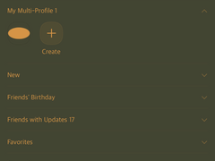 ios kakaotalk theme : olive