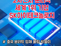 [핫한 2차전지주 찾기] SK아이테크놀로지 기업분석