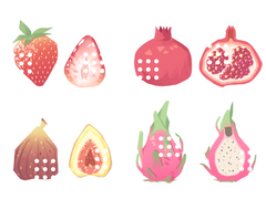 과일 PNG 소재 판매