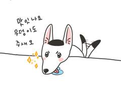 개성이 포카 도안 나눔