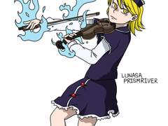 동방프로젝트 시리즈의 Lunasa Prismriver