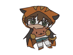 네가죽어 네죽 이부시 긴 키링 도안 배포