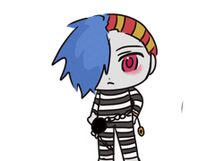 네가죽어 네죽 야부사메 아리스 키링 도안 배포