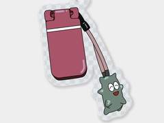 명탐정코난 란의 핸드폰 키링 도안 공유