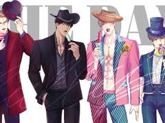 Q 그림 - 모자와 디저트