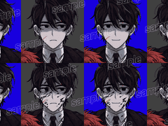 도트 두상 커미션