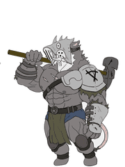 검투사 소설 - 늑대왕