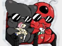 레이디버그 티키, 플랙 영화관 아크릴키링 도안