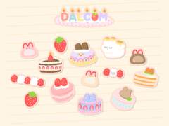 굿노트 스티커 : 달콤 디저트