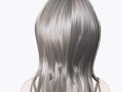 헤어 하이라이트가 반쪼가리 났을때