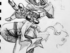 오버워치손그림모음2