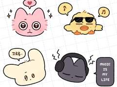 에이티즈 굿노트 스티커