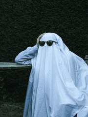 A haunted ghost