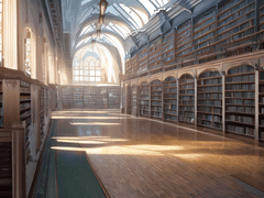 [HL]도서관에 방치된 낡은 책